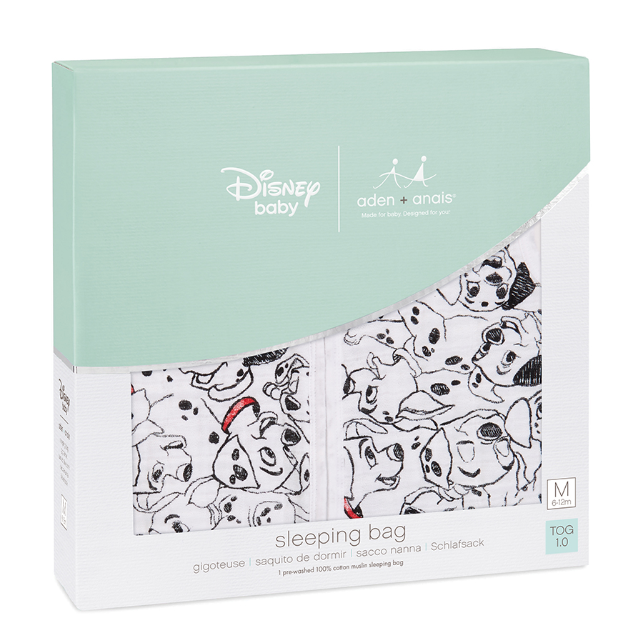 aden+anais Śpiworek muślinowy DISNEY 101 DALMATYŃCZYKÓW rozmiar L