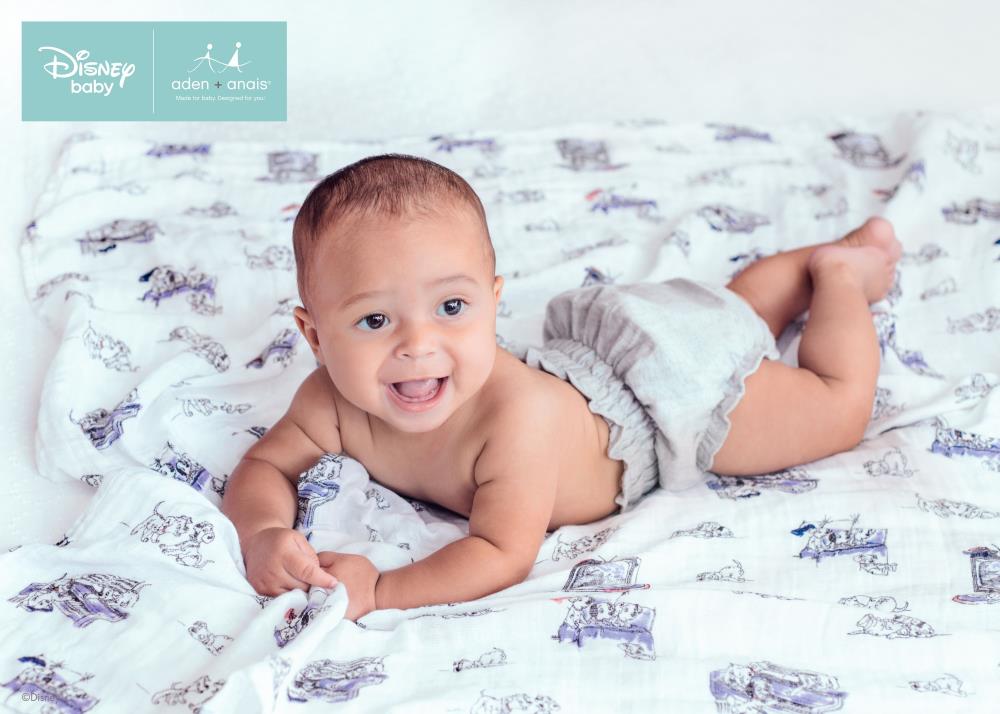 aden+anais Otulacz muślinowy DISNEY 101 Dalmatyńczyków 4 szt.