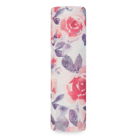 aden+anais Otulacz bambusowy WATERCOLOUR GARDEN ROSES 
