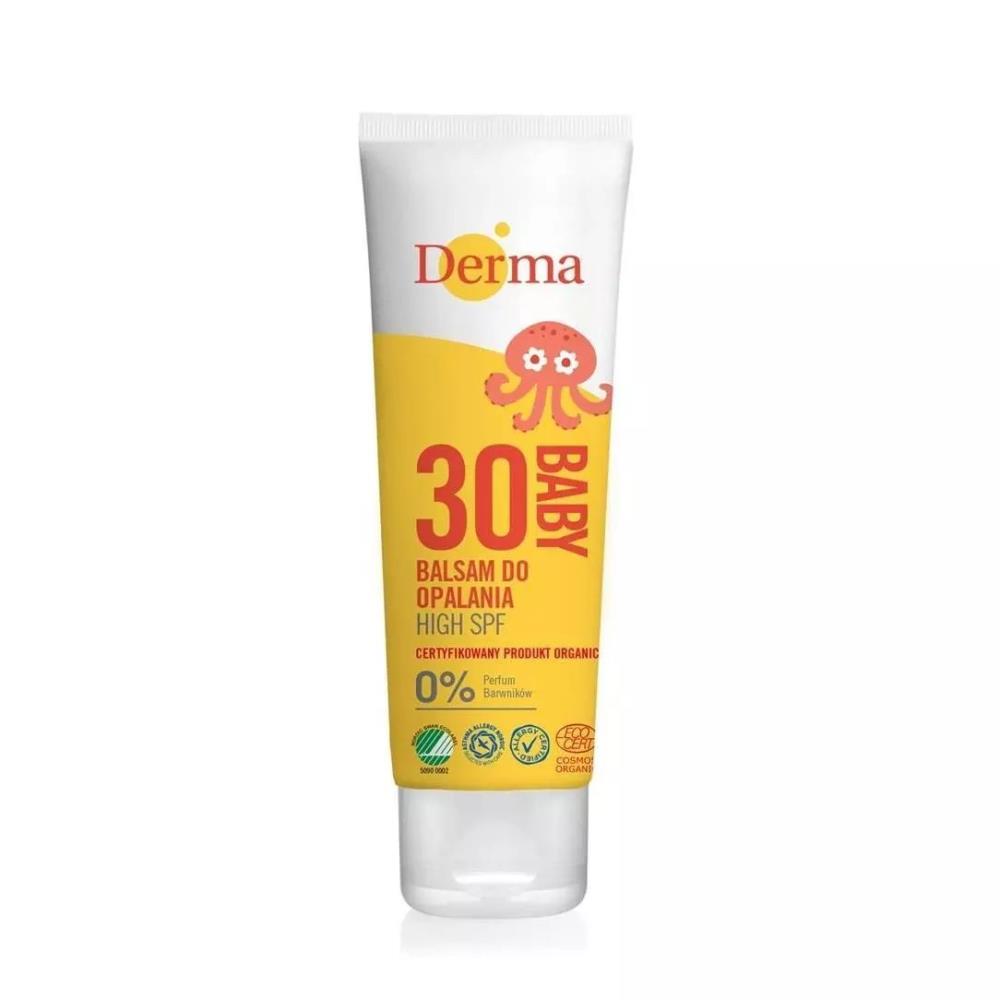 DERMA Eco Baby Balsam przeciwsłoneczny z filtrem mineralnym UV SPF 30 75ml