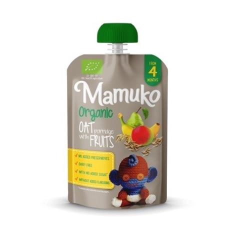MAMUKO Owsianka BIO banan mango gruszka