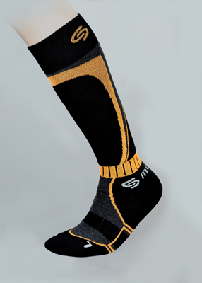 Skarpety narciarskie Ski Deodorant 32-34 czarno-niebieskie