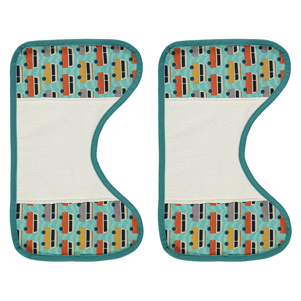 Close Parent Odbijak bambusowy Campervan Green 2szt