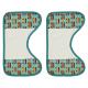 Close Parent Odbijak bambusowy Campervan Green 2szt