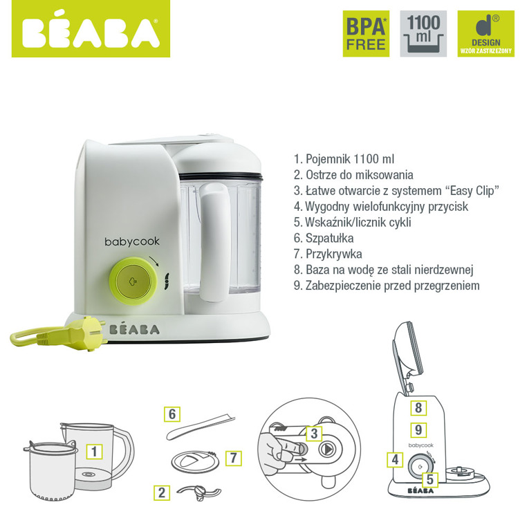 Beaba Babycook neon