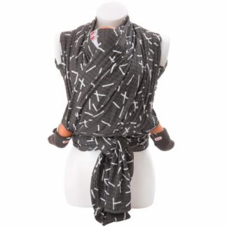 Lodger Chusta do noszenia dziecka Cocooner Sprinkle Print Carbon