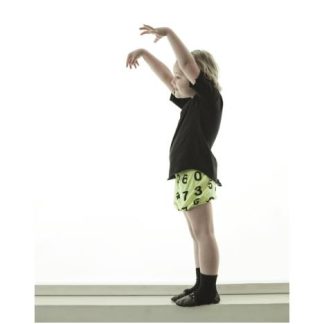 NUNUNU BABY Romper długie nogawki melanż w gwiazdki 6-12m