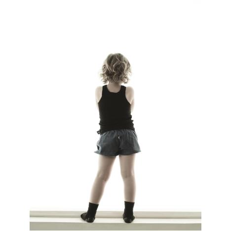 NUNUNU BABY Romper długie nogawki melanż w gwiazdki 6-12m - obrazek 3