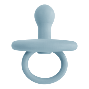 MinikOiOi Silikonowy smoczek uspokajający MINERAL BLUE