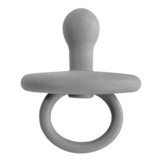 MinikOiOi Silikonowy smoczek uspokajający POWDER GREY